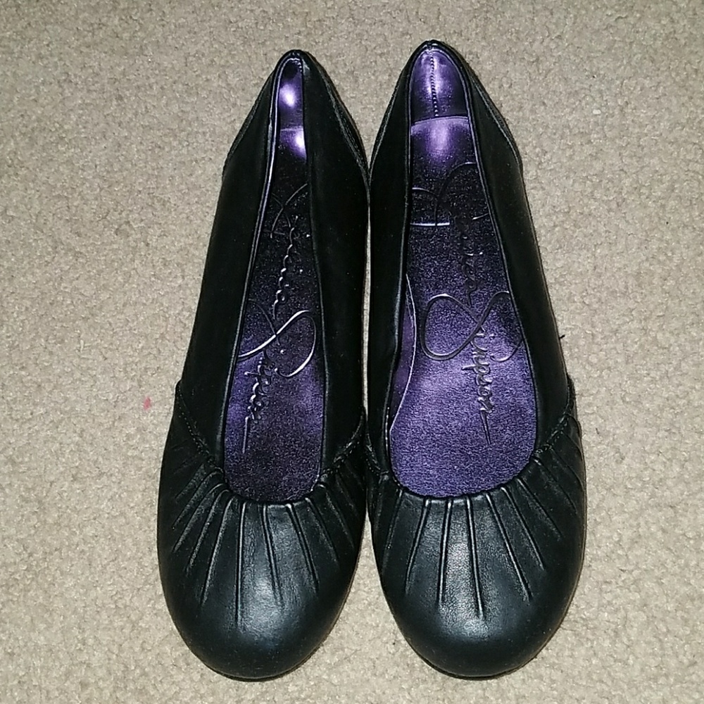 Jessica Simpson Black flats